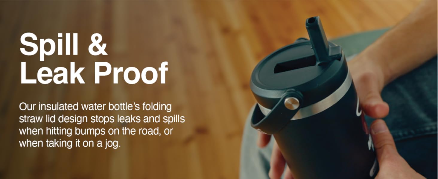 Hydrapeak NBA Nomad Water Bottle Spill Leak Proof