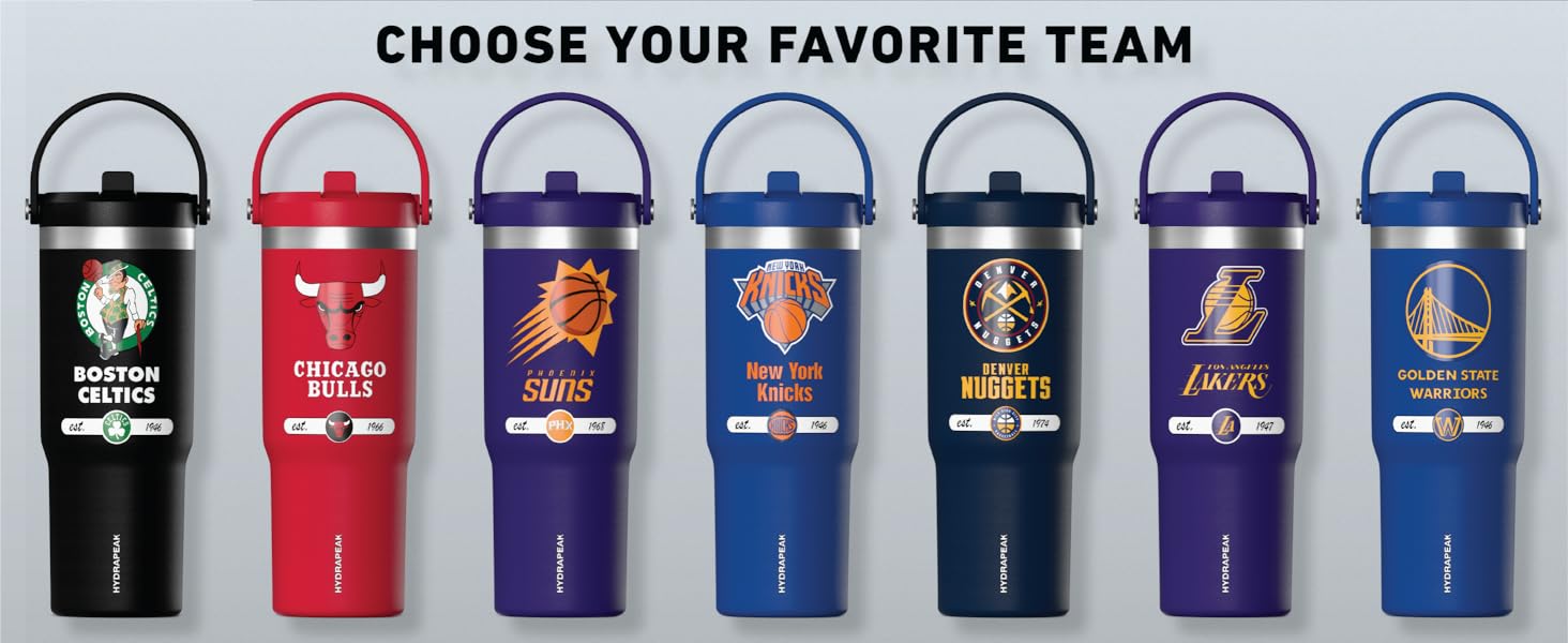 Hydrapeak X NBA Nomad Choose You Favorite Team