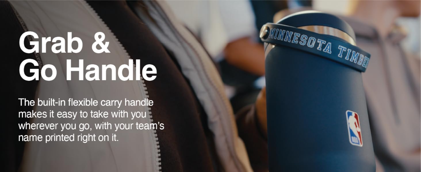 Hydrapeak x NBA Grab And Go Handle