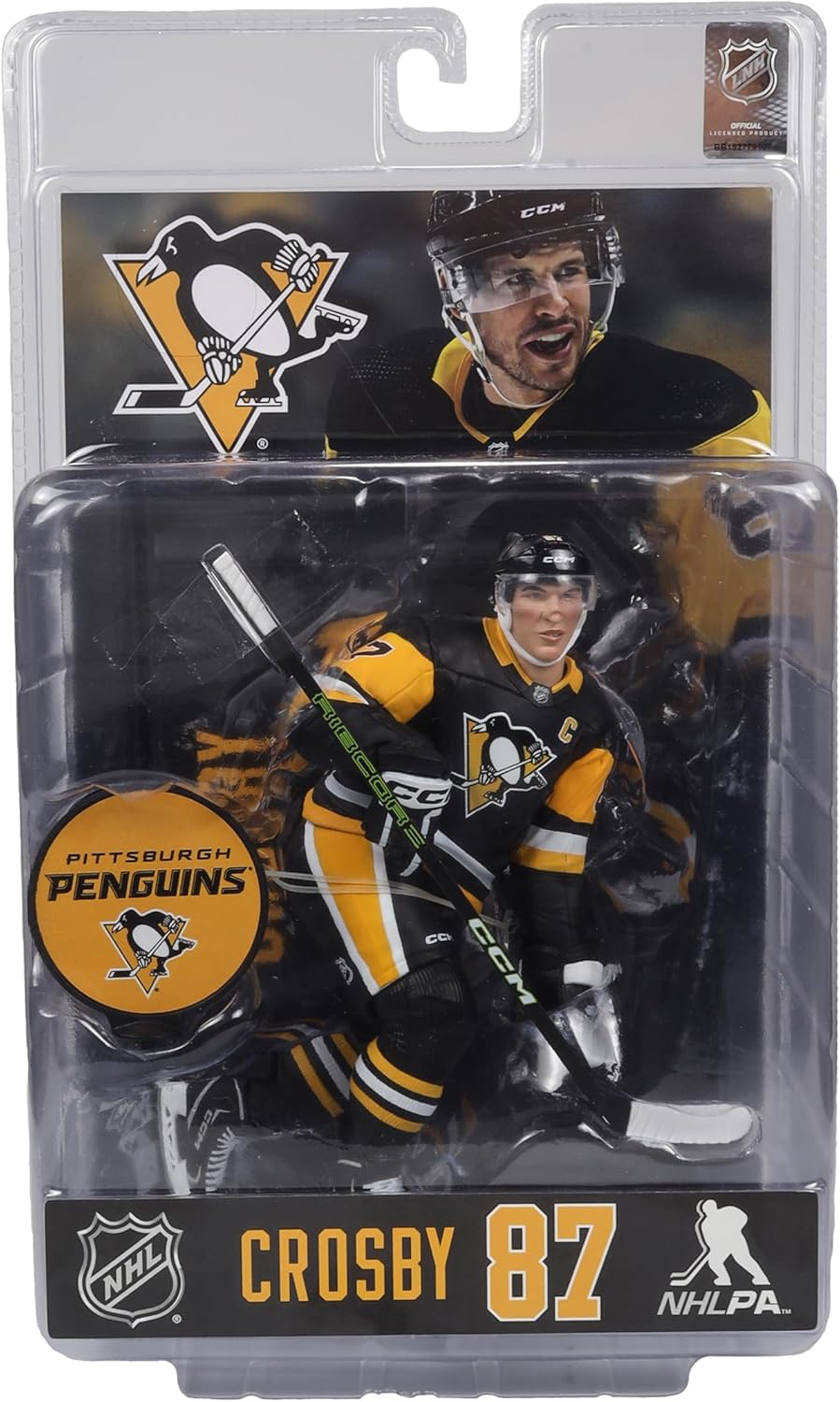 McFarlane Toys - Sidney Crosby (Pittsburgh Penguins) NHL 7in Posed Figure, McFarlane's SportsPicks - Image 8