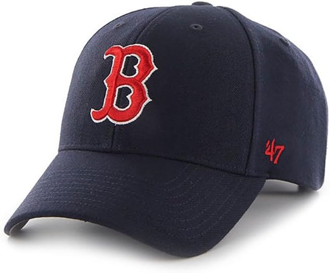 '47 unisex-adult Mlb Boston Red Sox '47 Brand Juke Mvp Adjustable Hat, Navy-home, One Size - Image 2