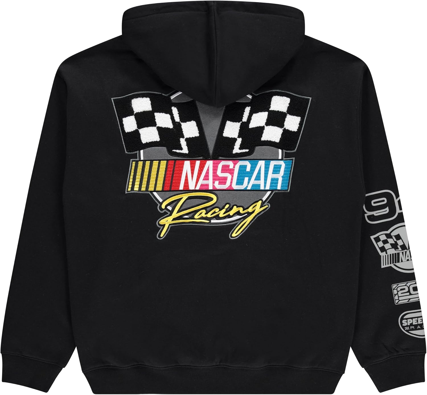 NASCAR Men's Hoodie with Sleeve Print - Official Racing Merchandise and Motorsport Fan Gear - Dayton 500 Hoodie - Image 2