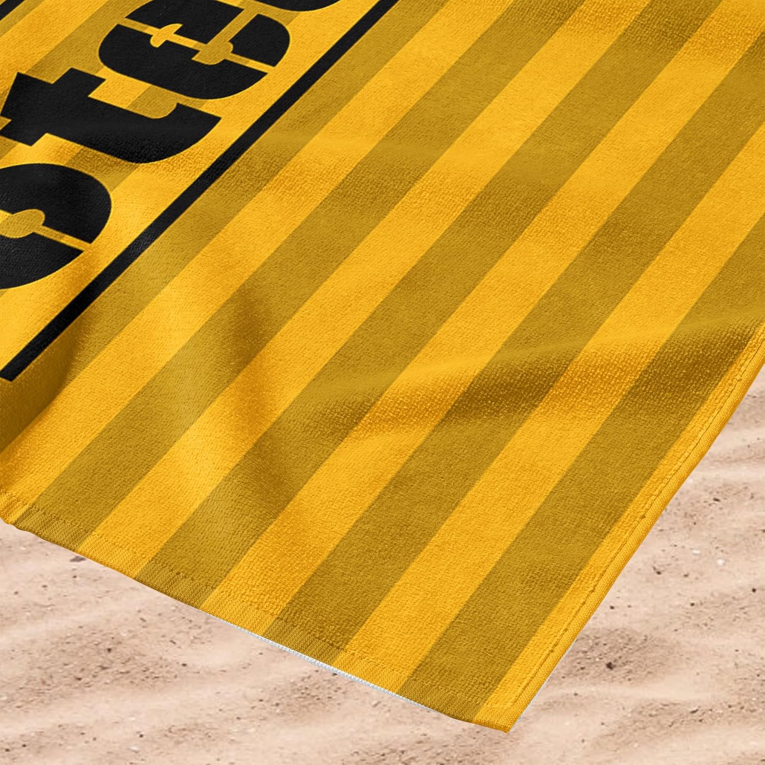 NORTHWEST NFL Pittsburgh Steelers 2-Pack Beach Towel Set, 30" x 60" Each, Standard, Team Colors - Image 5