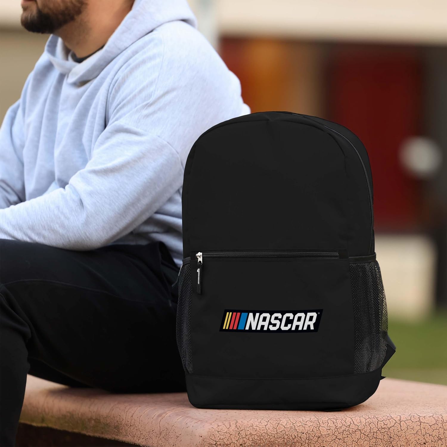 FOCO NASCAR Big Logo Colorblock Backpack - Image 2