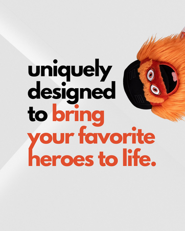 Uniquely designed to bring your favorite heroes to life
