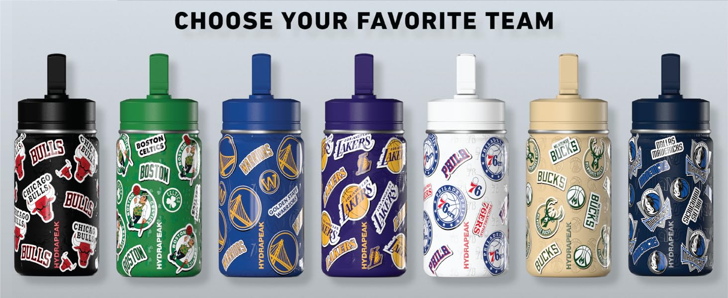 Hydrapeak X NBA Mini Choose You Favorite Team