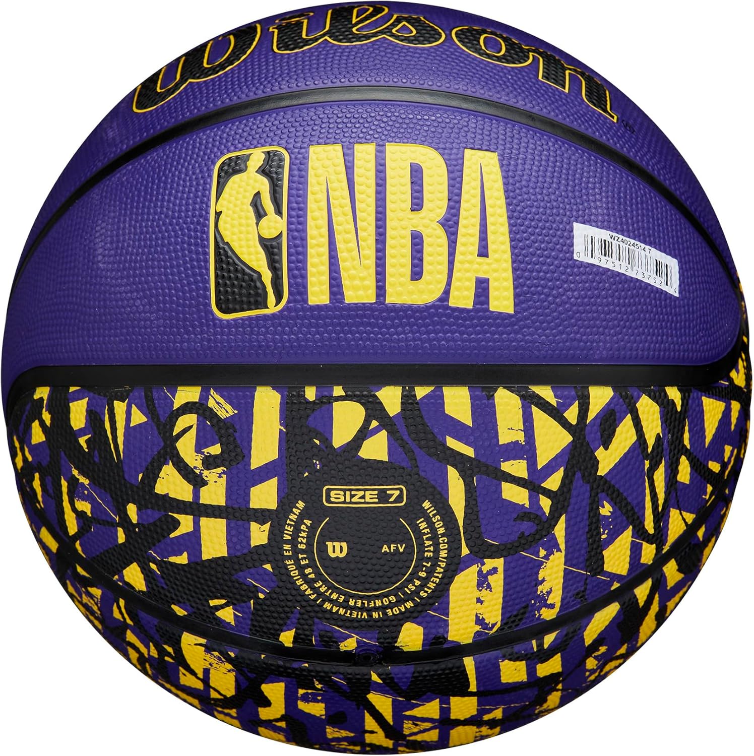 WILSON NBA Team Graffiti Basketballs - Size 7-29.5" - Image 6