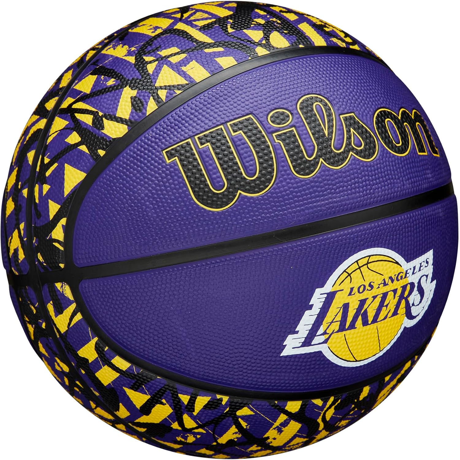 WILSON NBA Team Graffiti Basketballs - Size 7-29.5" - Image 2