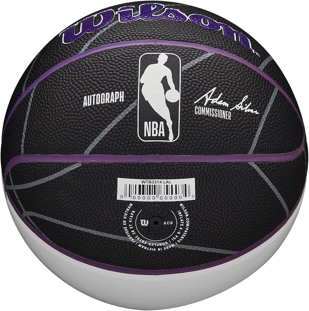 WILSON NBA Team Autograph Mini Basketballs - Size 3-22" - Image 2