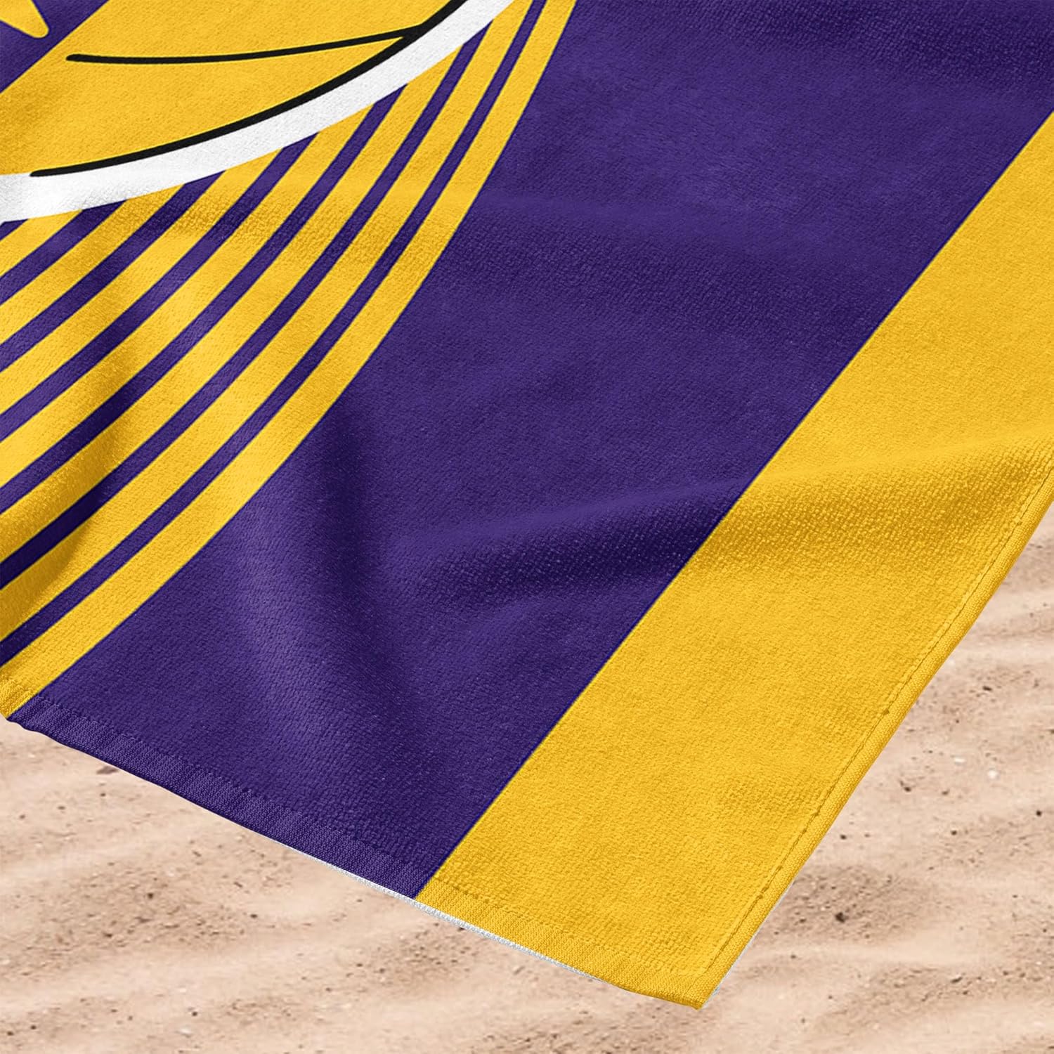 NORTHWEST NBA Officially Licensed Los Angeles Lakers 30" x 60" Microfiber Beach Towel - Image 3