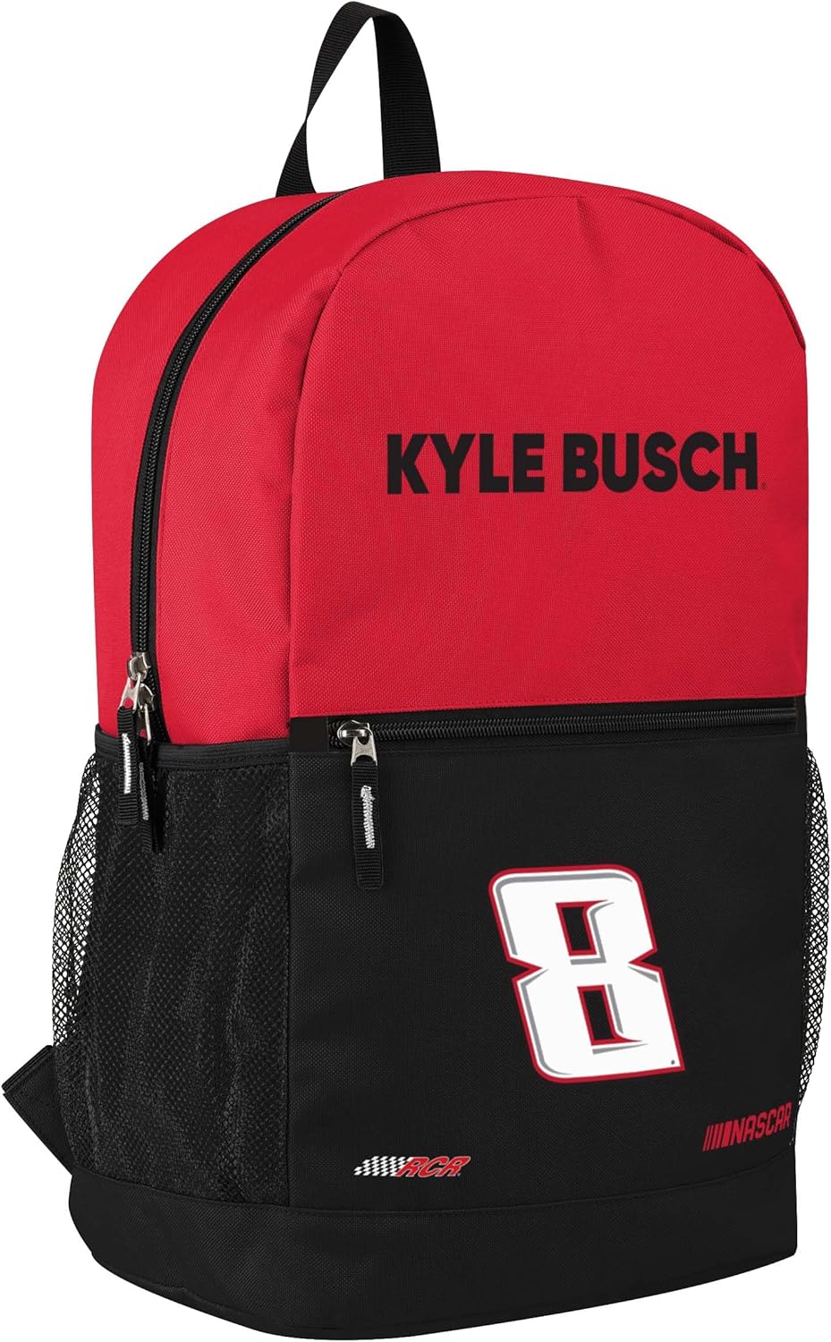 FOCO NASCAR Kyle Busch Big Logo Colorblock Backpack - Image 2