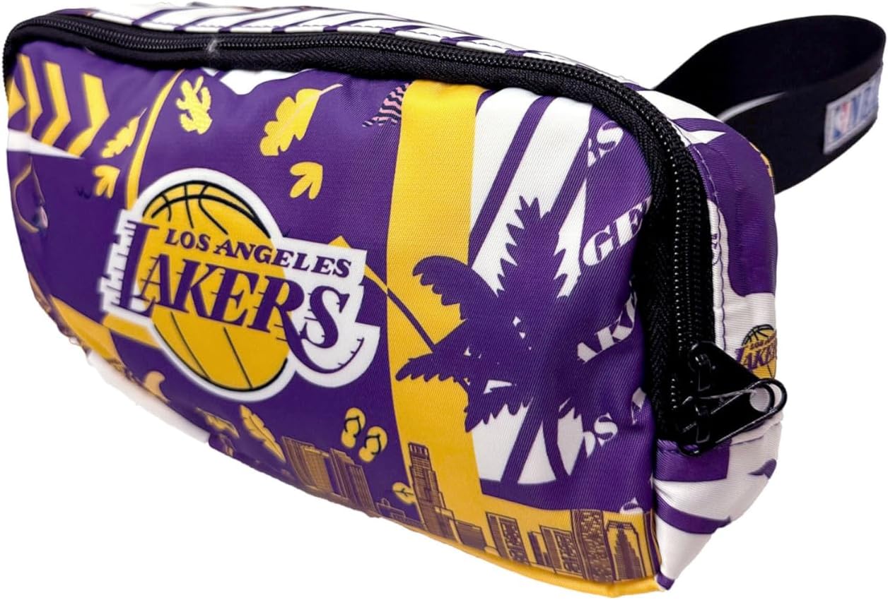 Pro Specialties Los angeles Lakers Basketball Fanny Pack TM1872 - Image 5