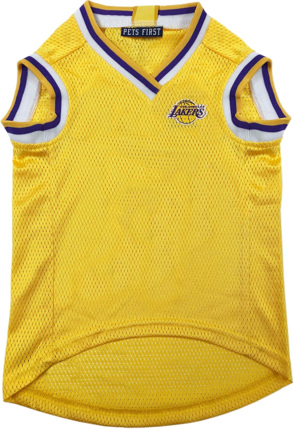 NBA LOS ANGELES LAKERS DOG Jersey, Large - Tank Top Basketball Pet Jersey - Image 2